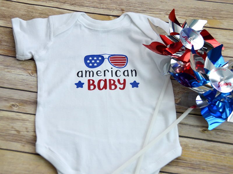 American Baby Short Sleeve Onesie - Mud and Lace Apparel
