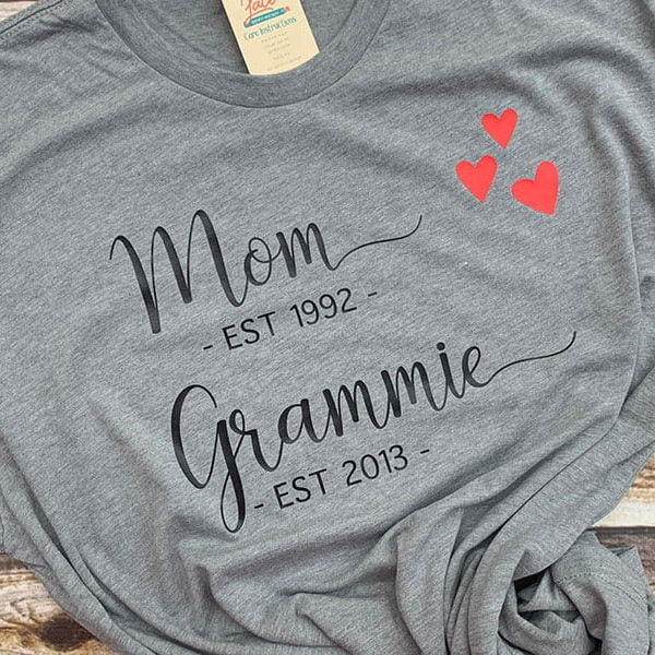 Mom Grandma Established Shirt