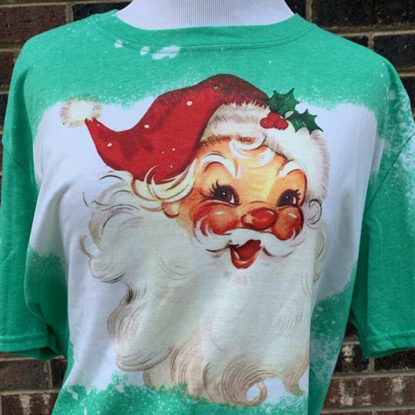 Vintage Santa Bleached Shirt